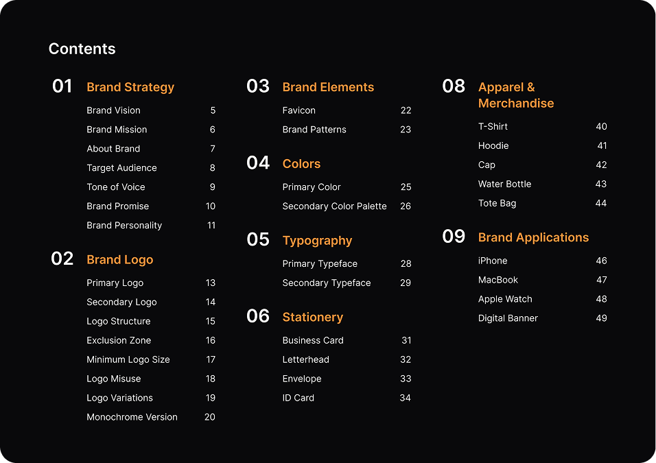 Brand template preview 25